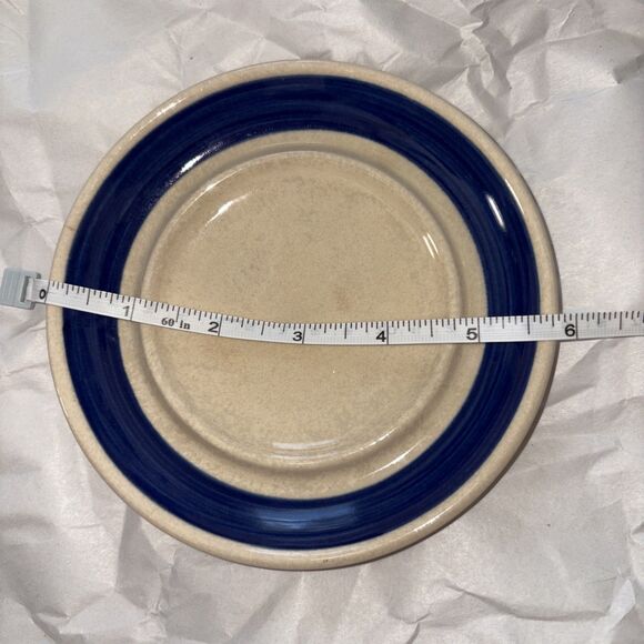 Boleblawiec Hand Made Polish Art Pottery Cheese Dish with Lid Blue White - Picture 10 of 10